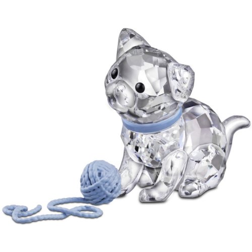 Swarovski Kitten Figurine, Sitting