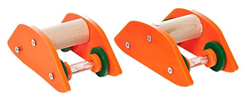 Zoo Max DUS515L Rollers Skate Large Low Profile Bird Toy