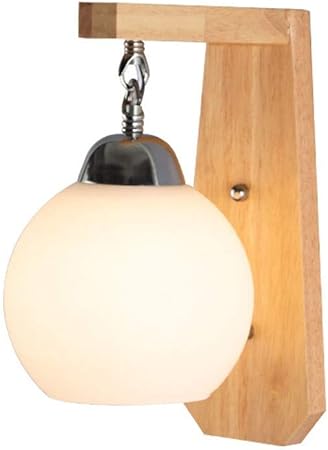 Ybzx Bluemeow Simple Wandleuchte, Creative E27 Lampe Glas Lampenschirm