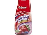 Colgate Fluoride Toothpaste Strawberry Smash Liquid Gel 4.60 oz ( Pack of 2)