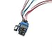 Motoparty for 4L60E 4L80E Neutral Safety Switch Connector Pigtail,7 Wire Transmission MLPS Switch Connector Pigtail