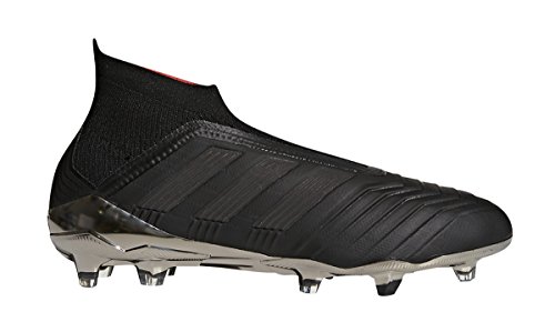 adidas Men's Predator 18+ FG Soccer Cleat, 8.5 D(M) US, Core Black/Core Black/Real Coral