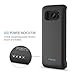 Galaxy S7 Edge Battery Case, FOSTO Ultra Slim Portable Charger Galaxy S7 Edge Charging Case,(Not fit Galaxy S7)5000mAh External Rechargeable Protective Power Pack Juice Bank for Samsung Galaxy S7 Edge