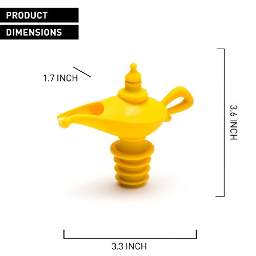 Oiladdin Oil Pourer & Stopper By Peleg Design