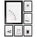 Arteza Picture Frames – Display 6 x 8 Pictures w/o Mat or 4