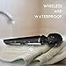 Wand Massager Handheld Wireless Waterproof and USB Rechargeable with 8 Powerful Vibration Patterns 3 Speeds, James Love Electric Therapy Personal Body Massaging for Back Neck Shoulder Legs Massage