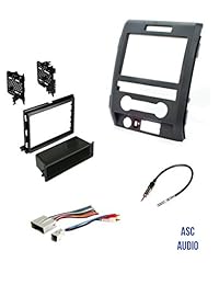 El kit de tablero de instrumentos, arnés de cables y adaptador de antena de la radio estéreo para auto de ASC para agregar una radio de posventa para algunos vehículos Ford: los vehículos que se enumeran a continuación