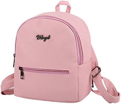 YBYT Mini Small Women Shopping Backpacks Girl School Bag Preppy Style Rucksack (pink)