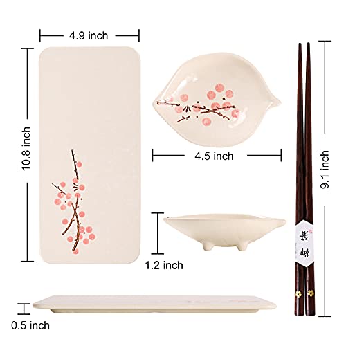 Japanese-sushi-plate-set-10-inch-rectangle-ceramic-sushi-dishes-sushi-set-with-2-japanese-dishes-and-2-dipping-dishes-and-2-pairs-of-chopsticks-sushi-serving-set-for-2