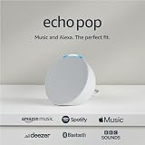 Echo Pop (Newest gen) Glacier White with Alexa Early Access view 8