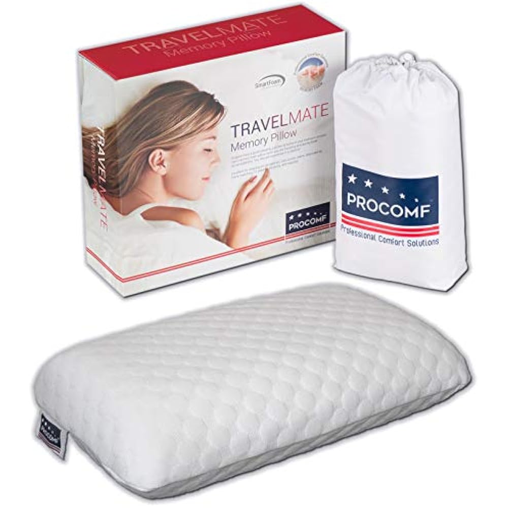 camping memory foam pillow