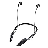 [Upgraded Version] AUKEY Bluetooth Headphones, Neckband Wireless Earbuds with 20-Hour Playtime and Built-in Microphone for iPhone, Samsung, and More