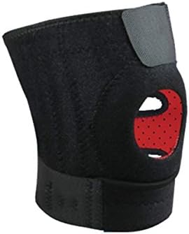 OWNLY Breathable Neoprene Knee Brace and Support, Best Open Patella Knee Protector Wrap Relieves Pain Symptoms (1 Piece) (L)