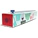 ChicWrap Cook's Tools Refillable Plastic Wrap Dispenser with Slide Cutter and 250' of Professional BPA Free Plastic Wrap