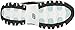 Skechers Sport Women's D'lites Looking Glass Fashion Sneaker, Black/White Lace, 9 M US