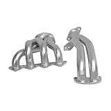 DC Sports HHC5002 Ceramic Header for CRX/Civic '88-'91, Silver