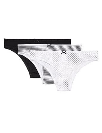 Marca Amazon - IRIS & LILLY Braguita Brasileña Cotton para ...