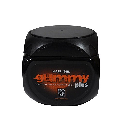Fonex Gummy Hair Gel, Plus- Maximum Hold & Extreme Look 16.9oz