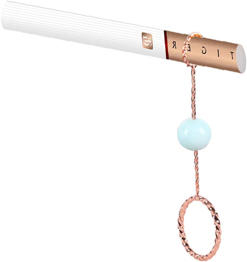 Lzttyee Personality Elegant Cigarette Holder Ring for Lady Smoker (Rose Gold, M 17mm)