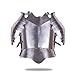 IOTC Medieval Times Shoulder Guard Steel Breastplate One Size Fits Most, Chrome