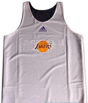 lakers reversible practice jersey
