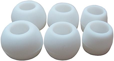 Philips SHE9500 New White Replacement Silicone Ear Tips, Universal Set
