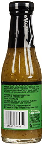 Taco Bell Verde Salsa Sauce-7.5 Oz-3 Pack