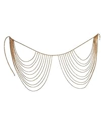 Victray Boho Crystal Layered Waist Chains Beach Belly Body Chain Fashion Belts Body Accessories Jewelry...