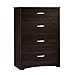 Sauder Beginnings 4-Drawer Chest, L: 27.48