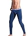 SEOBEAN Mens Low-Rise Underwear Pants Long John Cotton 2 Colors