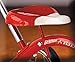 Radio Flyer Classic Red Tricycle with Push Handle