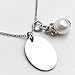 LParkin Bonus Daughter Necklace - Marriage Made You My Family, Love Made You My Daughter Necklace for Daughter-in-Law