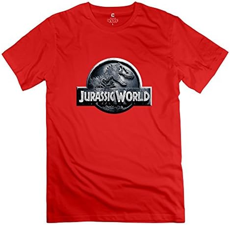 JRZJ Men's Jurassic World 3D T-shirt Size L Red