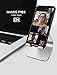Bestand Aluminum iPhone 7 Plus Desk Stand Holder Compatible with All Smartphone with Cases - Silver