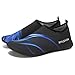 CIOR Mutifunctional Barefoot Shoes Men Women and Kids Quick-Dry Water Shoes Lightweight Aqua Socks For Beach Pool Surf Yoga Exercise,CT18,H.Blue,40.41