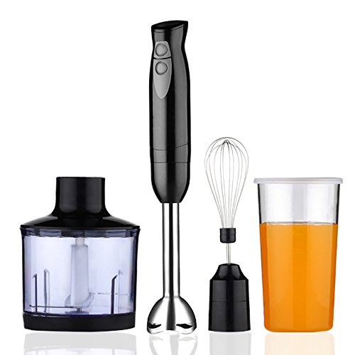 Click Here to See More Images Mengda M-06B 4 In 1 Electric Multifunction Hand Blender 2 Speed 450-Watt Set Whisker Food Machine
