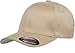 Flexfit 6277 Wooly Combed Twill Cap Khaki