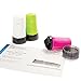 Guard Your ID ADVANCED Roller Identity Theft Prevention Security Stamp WHITE Mask out Private Information works on Glossy Paper (38345)
