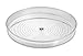MetroDecor Lazy Susan Regular Turntable Spice Organizer - Clear