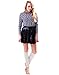 Super Z Outlet Women's Cable Knit Leg Warmers Knitted Crochet Long Socks (White)