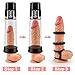 Rechargeable Automatic Penis Vacuum Pump with 4 Suction Intensities for Stronger Bigger Erections, PALOQUETH Electronic Male Enhancement Penis Pump with Clear Cylinder for Easy Viewingthumb 2