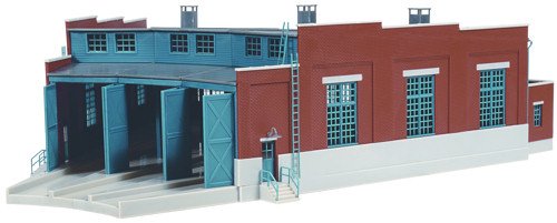 Roundhouse 3-Stall Kit HO Scale Atlas Trains