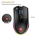 GAMDIAS Optical Gaming Mouse with Double RGB Streaming Light, HERA Software Supported, 8 Programmable keys, adjustable 1200 up to 7000 DPI, Weight Tunning System (ZEUS M1)