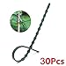 Afco 30Pcs 17cm Plastic Climbing Support Garden Plant Cable Ties Greenthumb 1