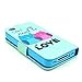 iphone 4 Case,iphone 4S Case, Welity Retro owl Love PU Leather Wallet Type Magnet Design Flip Case Cover Credit Card Holder Pouch Case for Apple iPhone 4/4S/4G and one gift