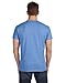Hanes Men's Cotton Nano V-Neck T-Shirt,Vintage Blue,XL