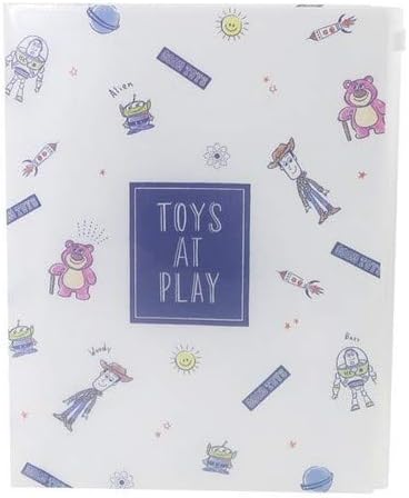 Amazon デコれる 6ポケット クリアファイル ディズニー ファスナー付 トイストーリー クリアホルダー 文房具 オフィス用品