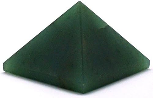 Natural Gemstone Green Aventurine Pyramid Hand Carved Pyramid 40-50mm Polished Pyramid Crystals Healing Individually Energy Charged Very Effective Good Luck Begins