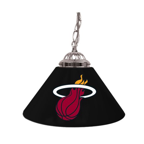 NBA Miami Heat Single Shade Gameroom Lamp, 14" - Thumbnail 2