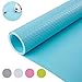 Bloss Premium Quality Shelf Liner Drawer Pad Refrigerator Pad Healthy Fridge Mats Non-Adhesive Cabinet for Kitchen Home Cupboard Desks-Blue 17.7
